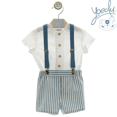 CONJUNTO BEBE NIÑO FAMILIA DAMAS AZUL ZAFIRO