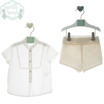 CONJUNTO BEBE MANGA CORTA FAMILIA LIBRA