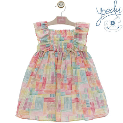 VESTIDO INFANTIL FAMILIA CORALES