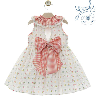 VESTIDO INFANTIL FLOR DE LIS