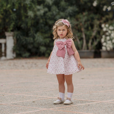 VESTIDO BEBE NIÑA LILA