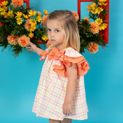 VESTIDO CUADROS HOLANDA