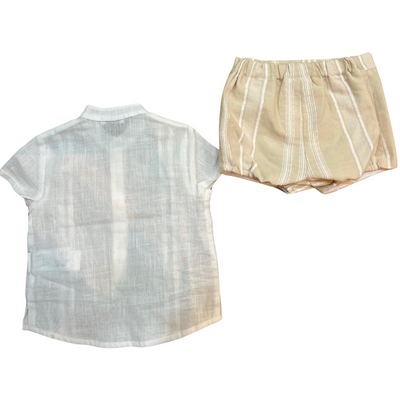 CONJUNTO BEBE MANGA CORTA FAMILIA ESTRELLA