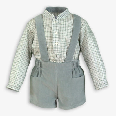 CONJUNTO BEBE TIRANTE VERDE AGUA