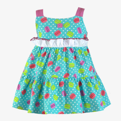 VESTIDO INFANTIL MACARRONES