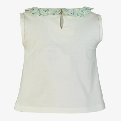 CONJUNTO INFANTIL FALDA FLORECITAS