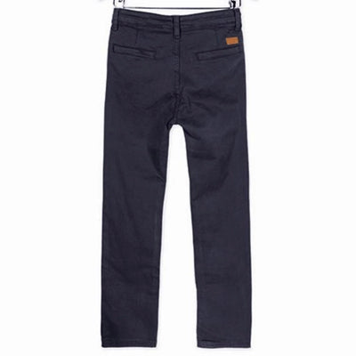 PANTALON MARINO OSCURO LARGO BÁSICO NIÑO - Menta Moda Infantil