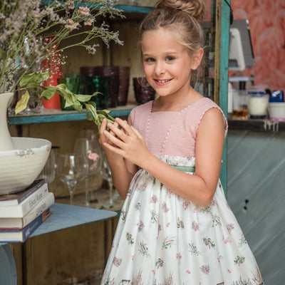 VESTIDO INFANTIL JULIA - Menta Moda Infantil