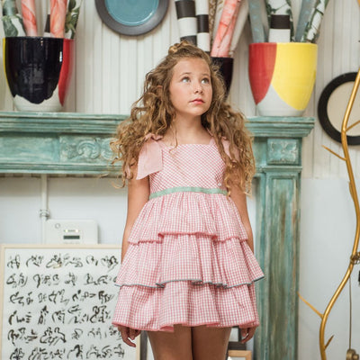 VESTIDO INFANTIL OLANES JULIA - Menta Moda Infantil