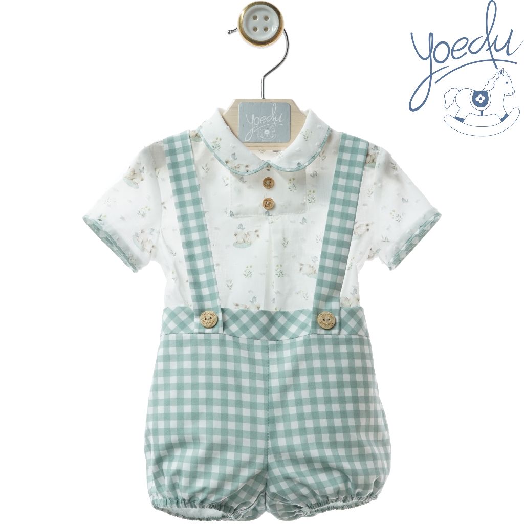 CONJUNTO BEBÉ FAMILIA GRES - Menta Moda Infantil