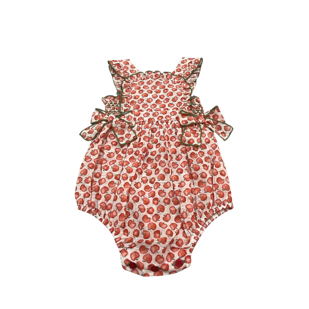 RANITA BEBE NIÑA MANZANAS