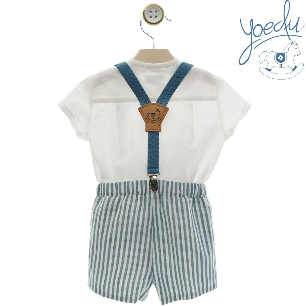 CONJUNTO BEBE NIÑO FAMILIA DAMAS AZUL ZAFIRO