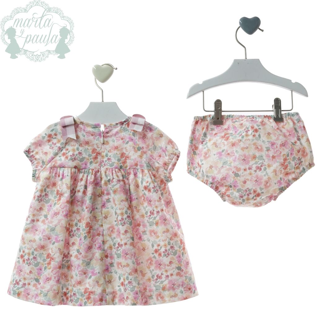 VESTIDO BEBÉ FAMILIA SAKURA - Menta Moda Infantil