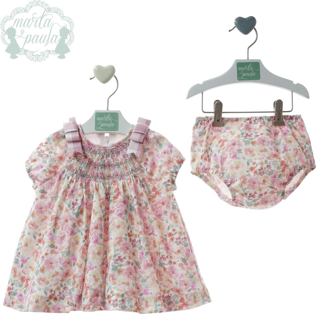 VESTIDO BEBÉ FAMILIA SAKURA - Menta Moda Infantil