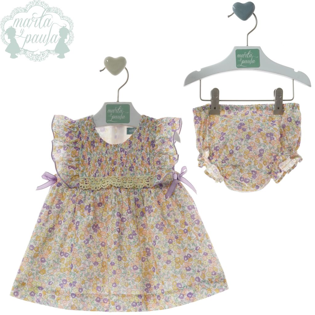 VESTIDO BEBÉ FAMILIA SAMURAI - Menta Moda Infantil