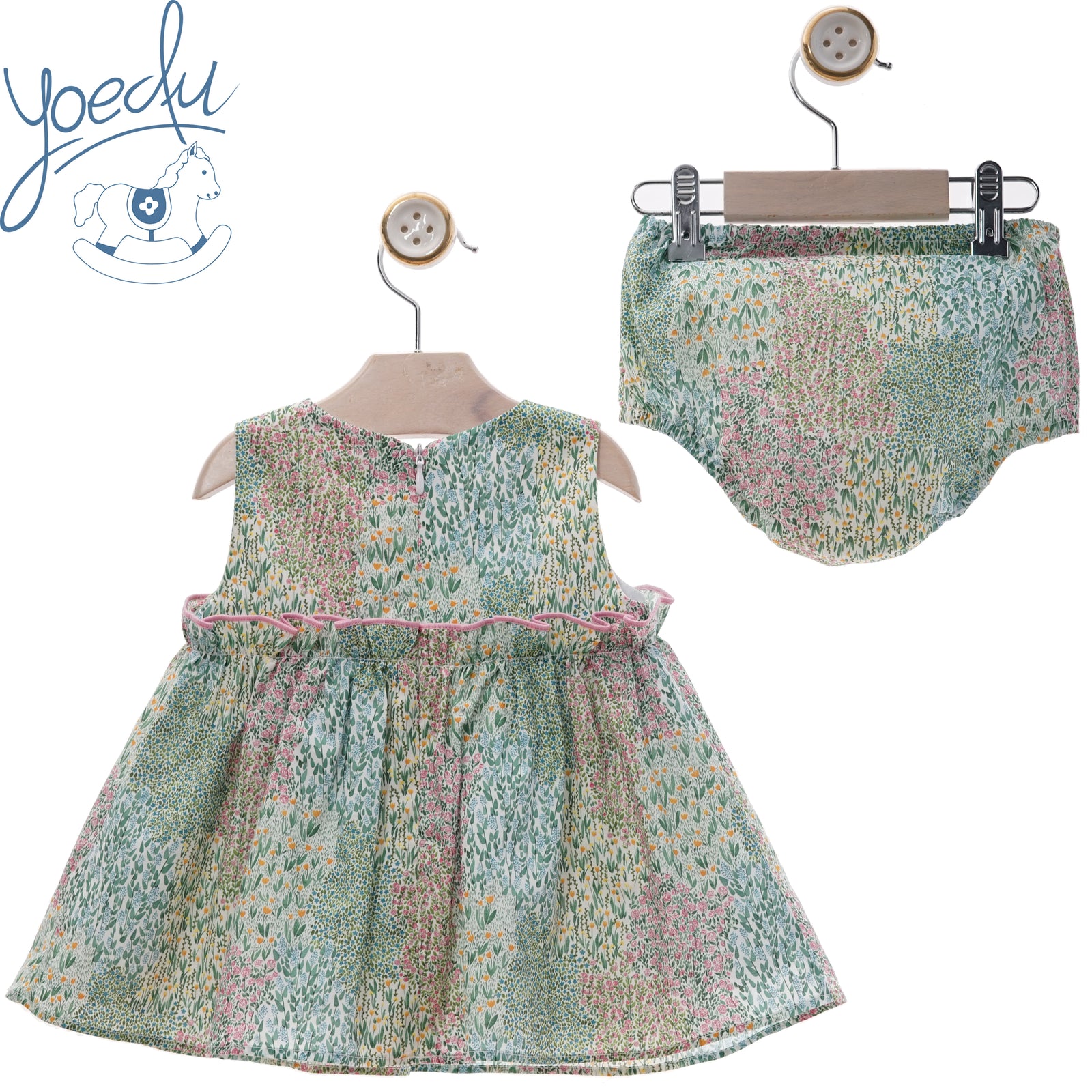 VESTIDO BEBE CON BRAGUITA FAMILIA LAGUNA