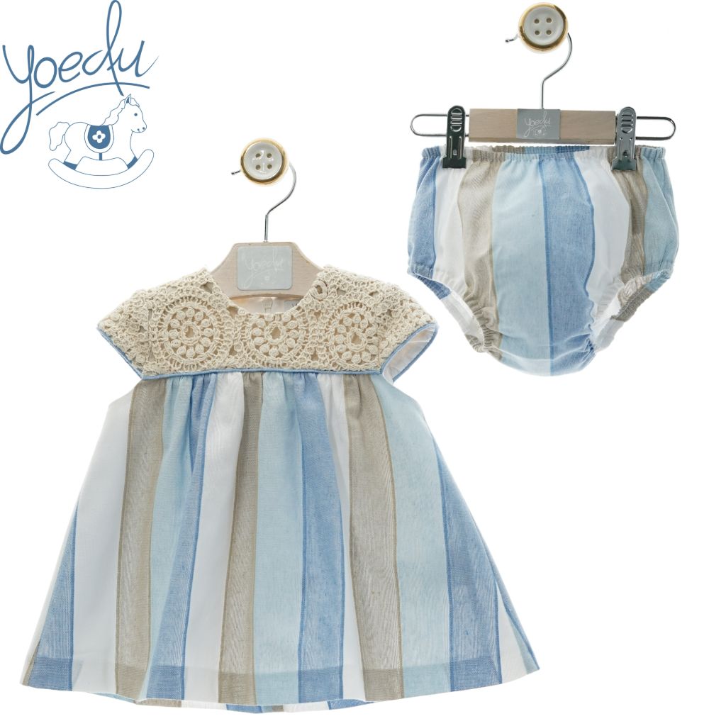 VESTIDO BEBE CON BRAGUITA LEYENDA