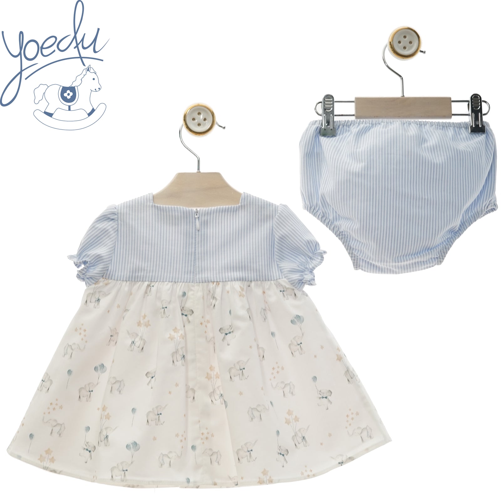 VESTIDO BEBE CON BRAGUITA FAMILIA ARENILLA