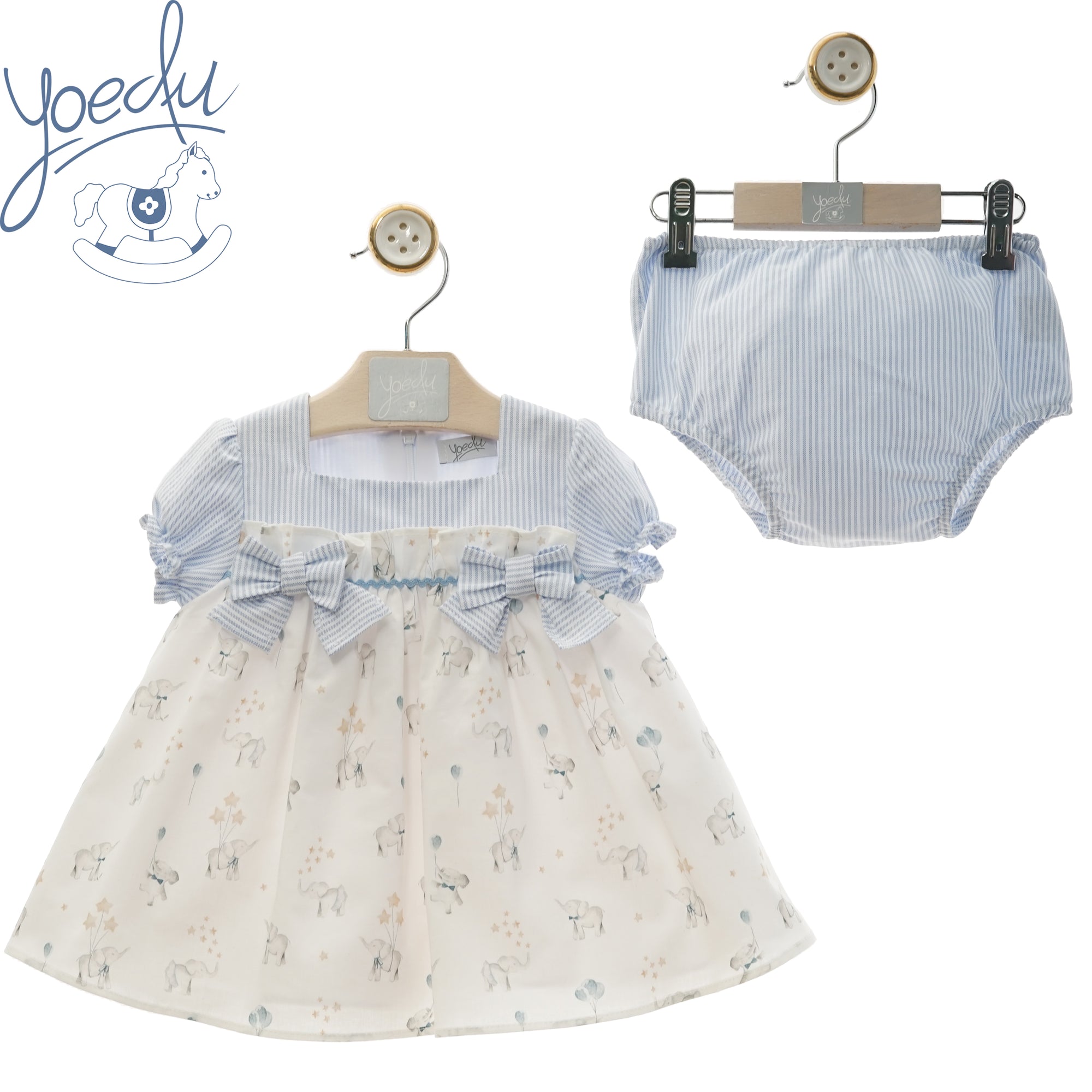 VESTIDO BEBE CON BRAGUITA FAMILIA ARENILLA