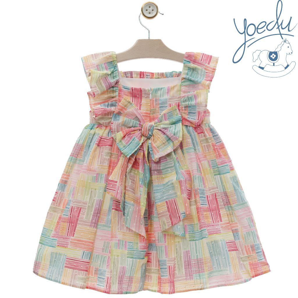 VESTIDO INFANTIL FAMILIA CORALES