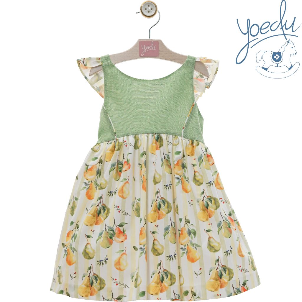 VESTIDO INFANTIL FAMILIA PARAISO TIRANTES