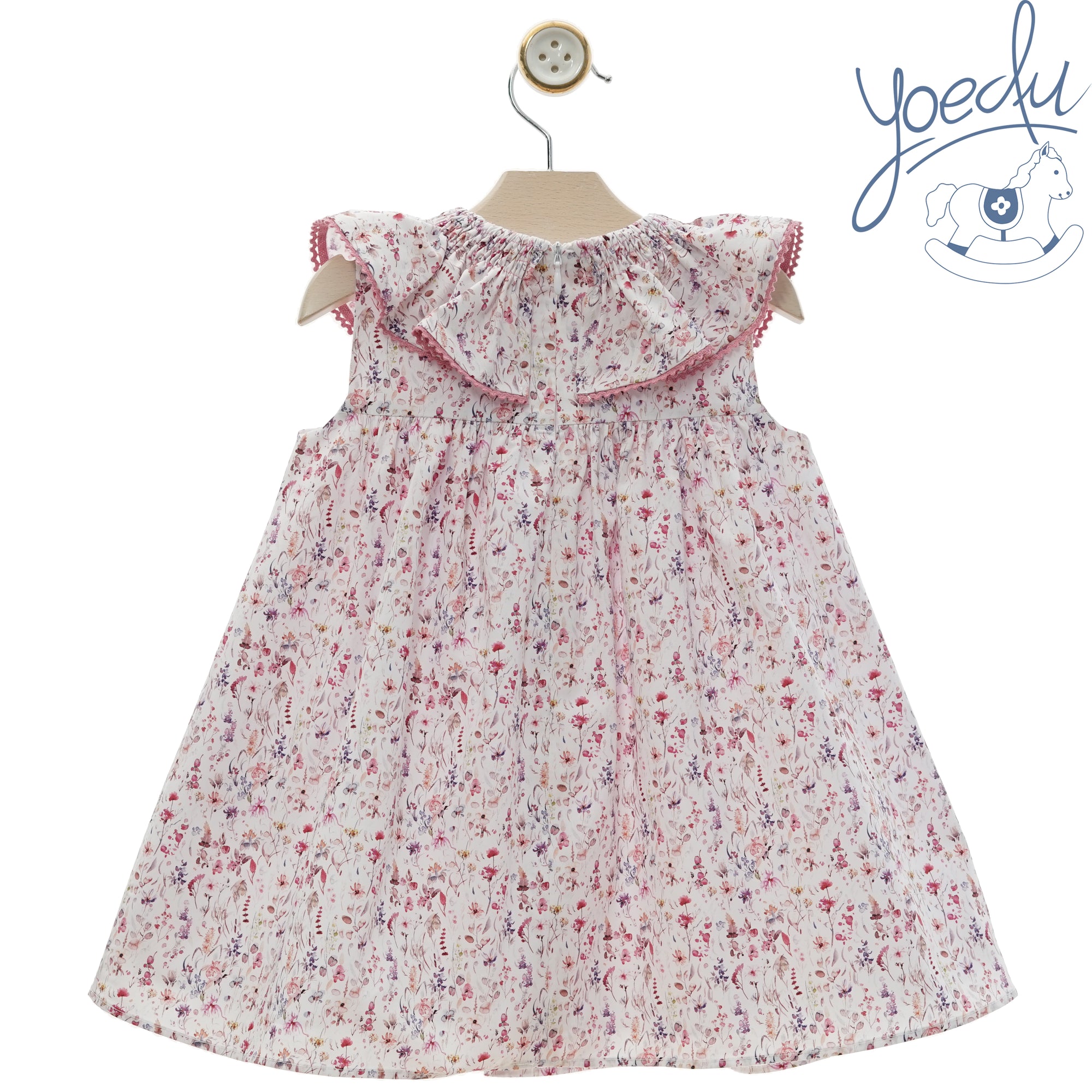 VESTIDO INFANTIL FAMILIA PECES