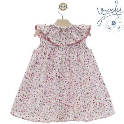 VESTIDO INFANTIL FAMILIA PECES