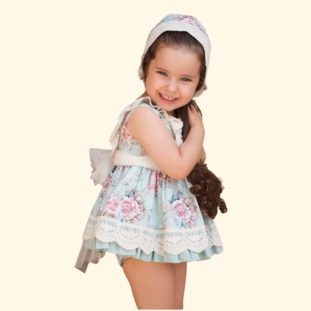 JESUSITO FLORES VERDE ROSA