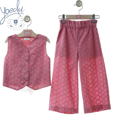 CONJUNTO INFANTIL NIÑA FAMILIA ARTESANIA - Menta Moda Infantil