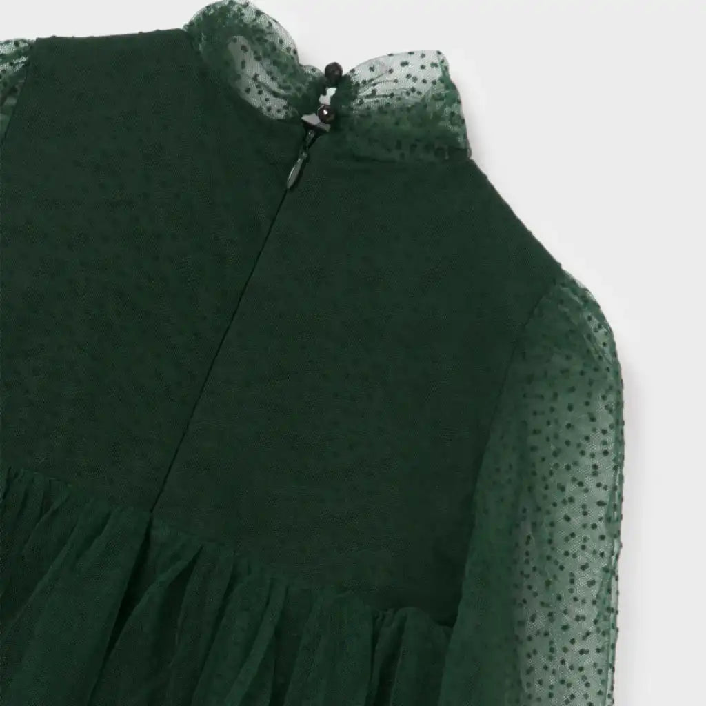 VESTIDO TUL FLOCADO NIÑA