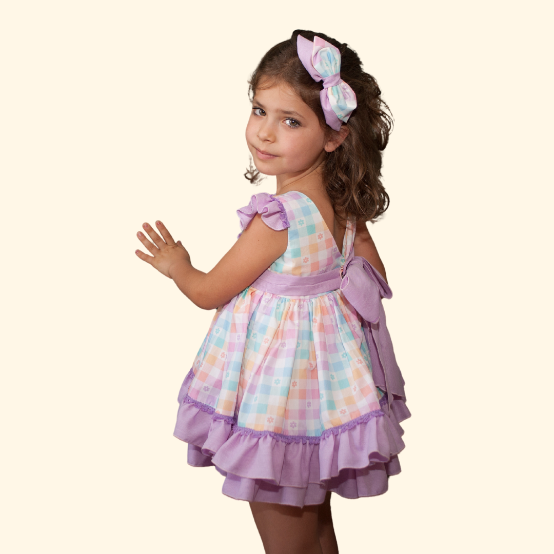 VESTIDO TALLE ALTO VICHY