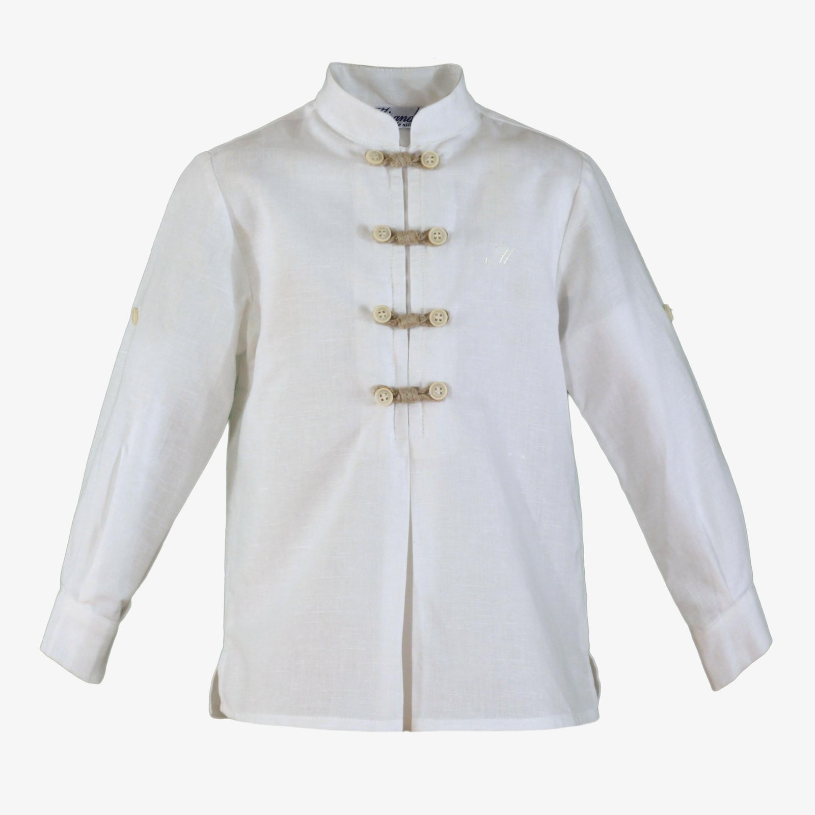 CONJUNTO CEREMONIA NIÑO CAQUI