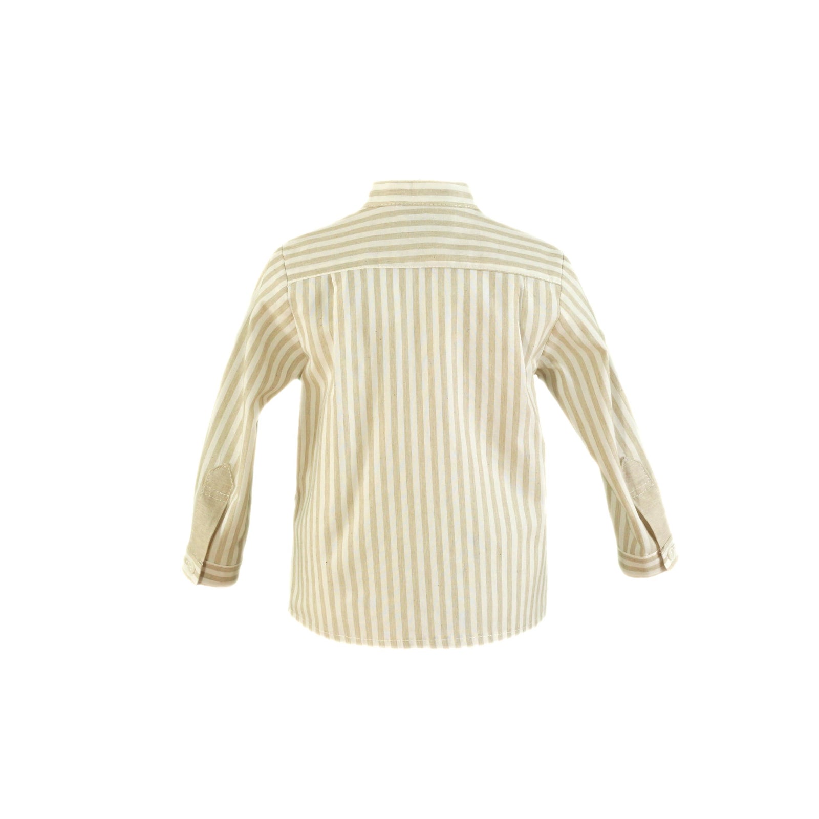 CAMISA PARA NIÑO EN TONOS BEIGE