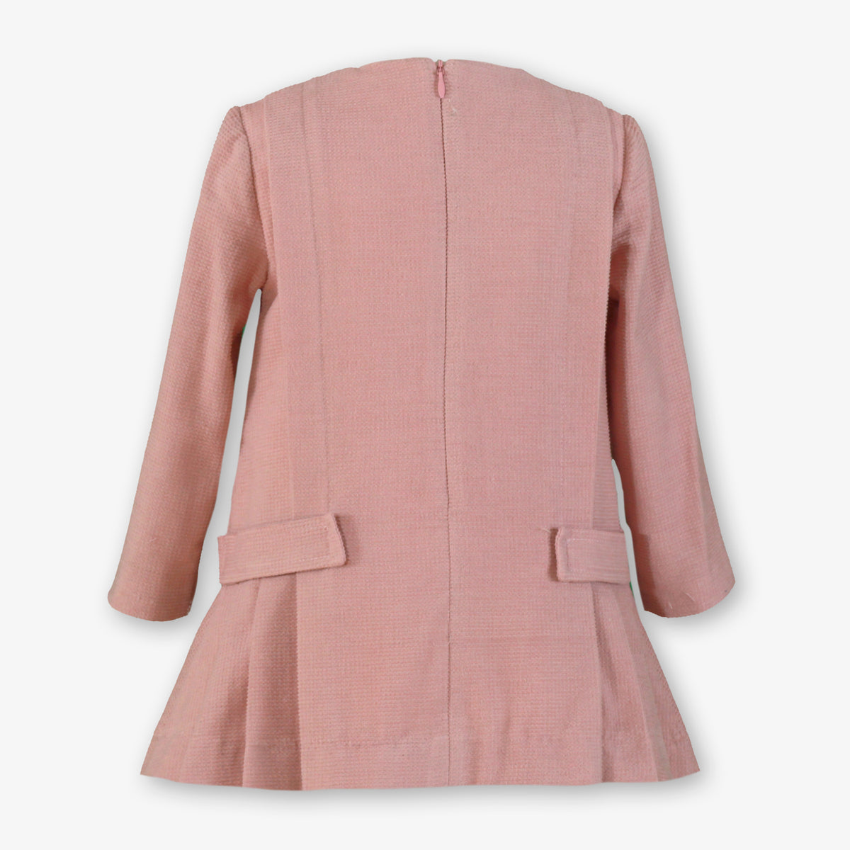 VESTIDO NIÑA ROSA RECTO