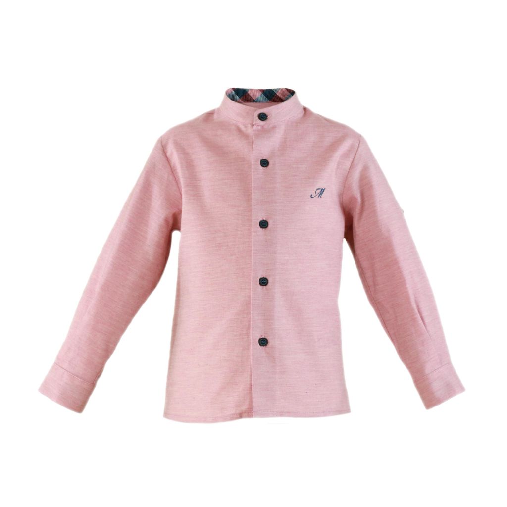 CONJUNTO NIÑO ROSA CUADROS