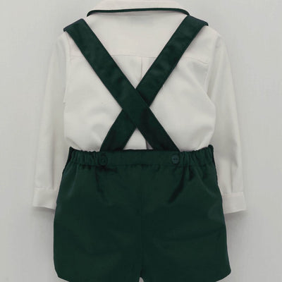 CONJUNTO TERCIOPELO VERDE