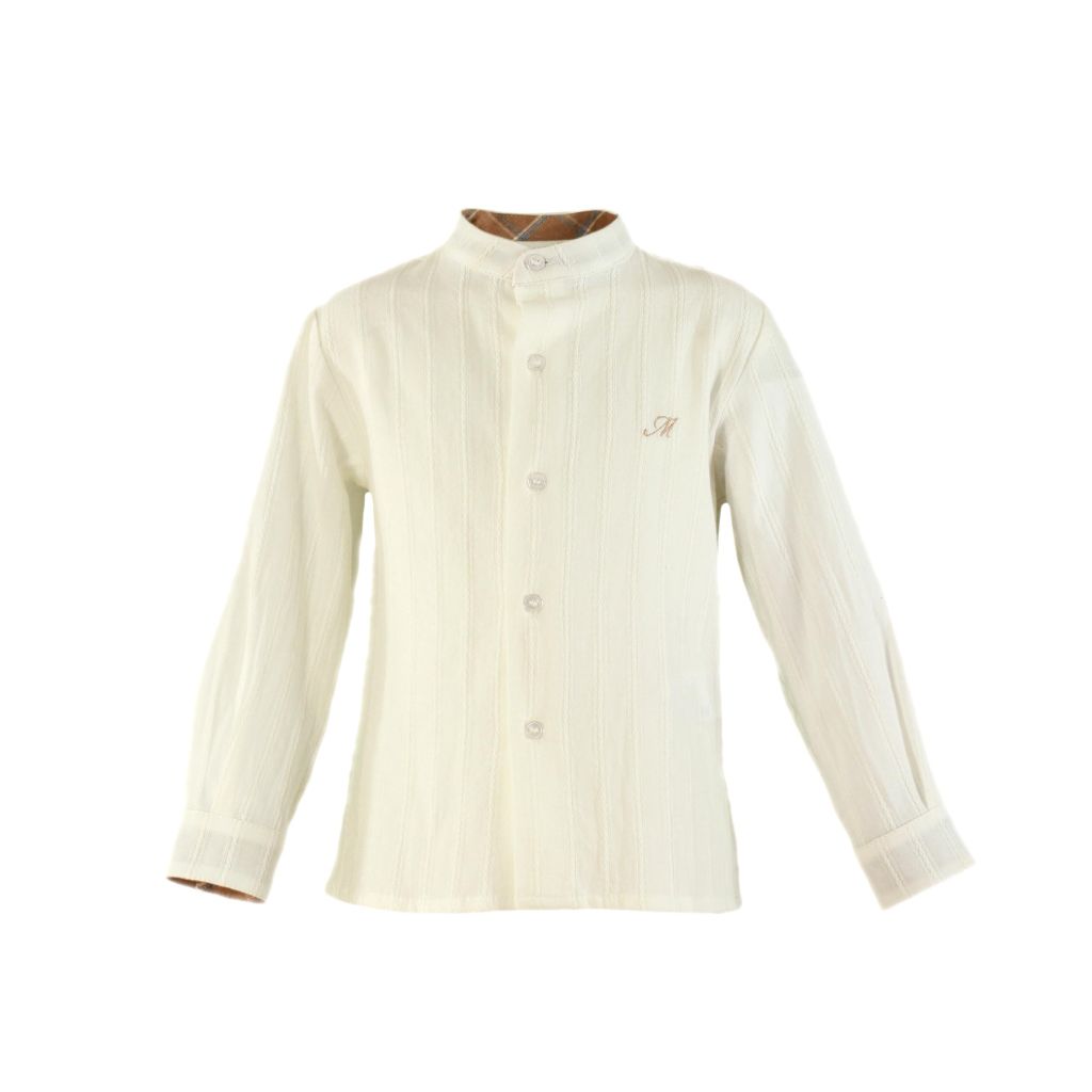 CONJUNTO NIÑO CAMEL CUADROS