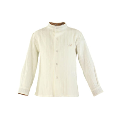 CONJUNTO NIÑO CAMEL CUADROS