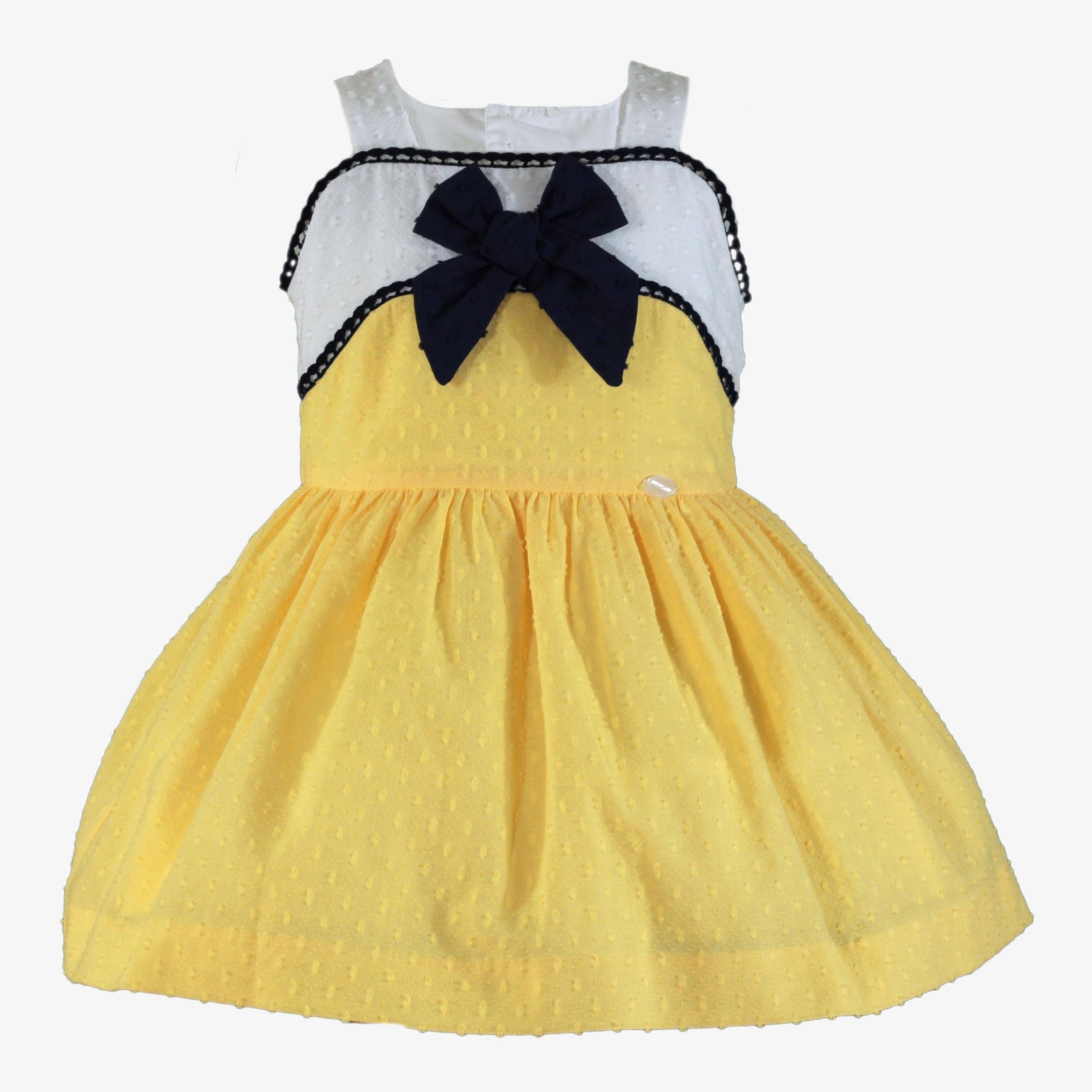 VESTIDO INFANTIL AMARILLO