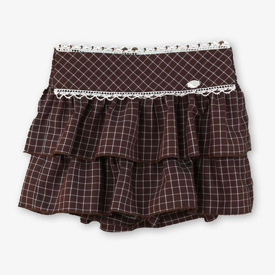 CONJUNTO NINA CAFE Y CELESTE - Menta Moda Infantil