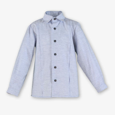 CONJUNTO NINO CAFE Y CELESTE - Menta Moda Infantil