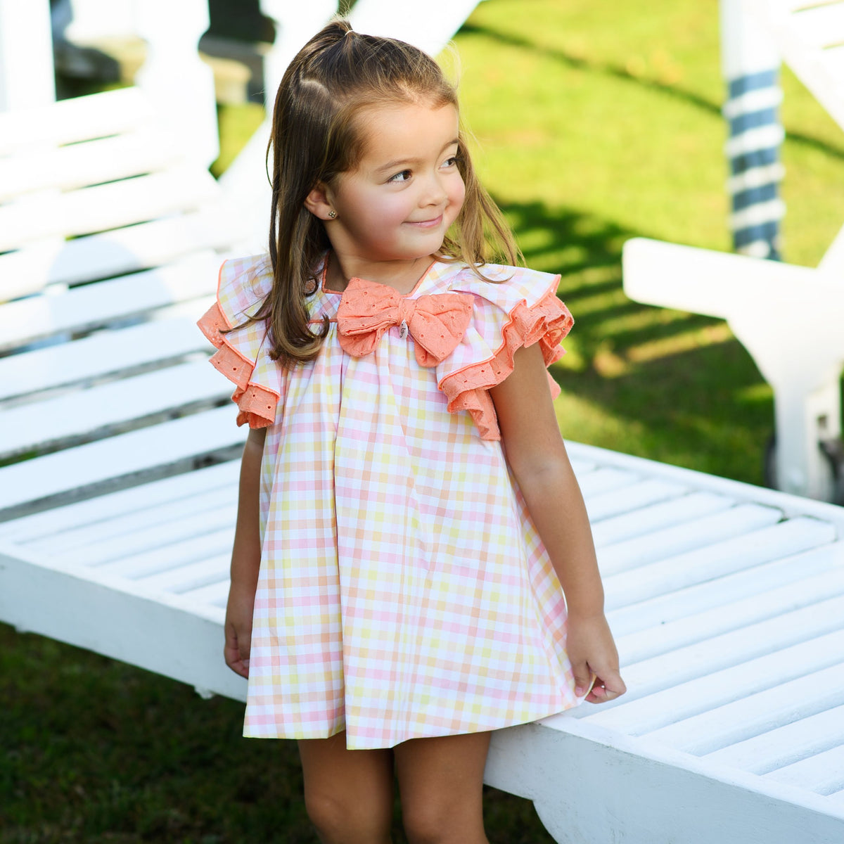 VESTIDO CUADROS HOLANDA