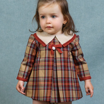 VESTIDO BEBÉ CALABAZA