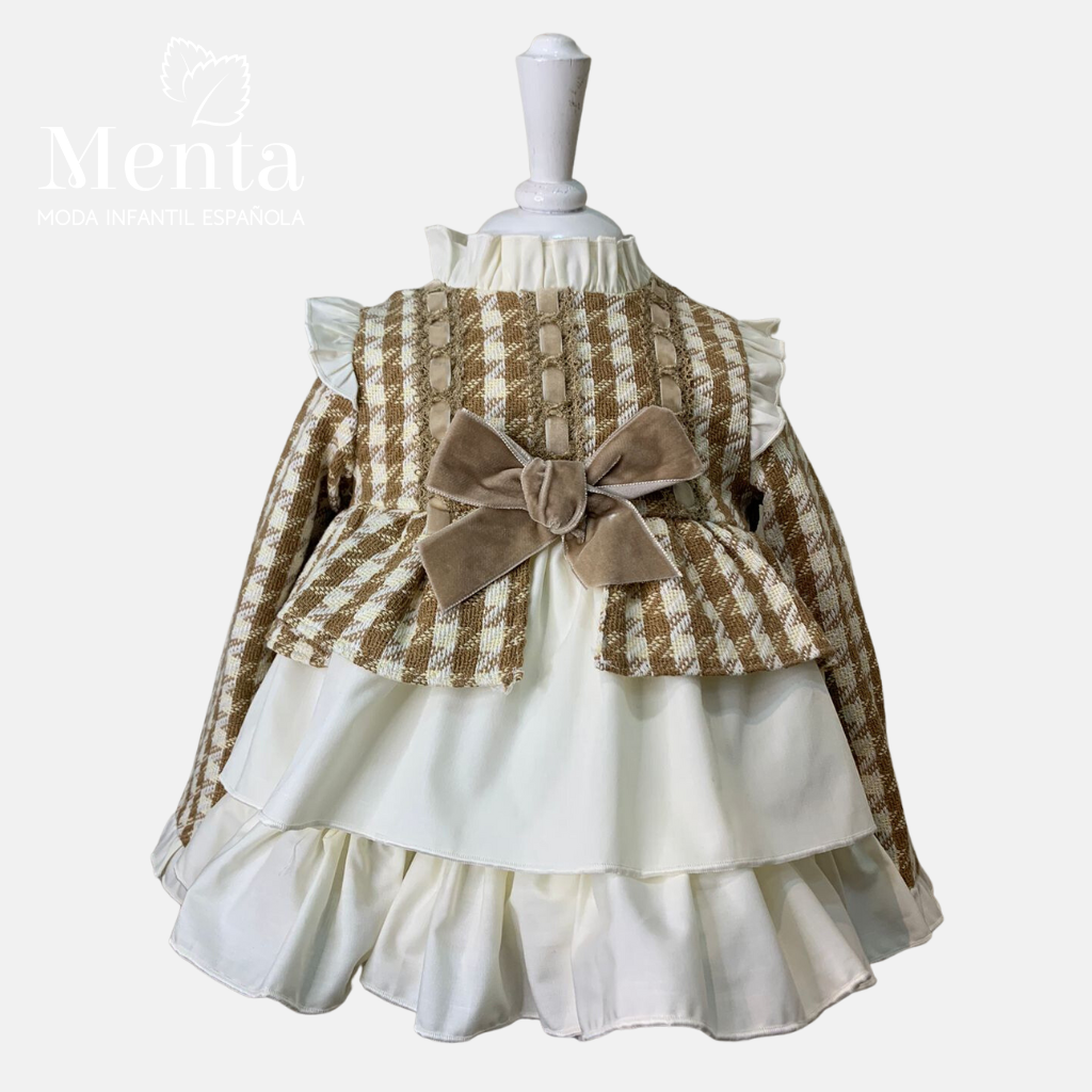 JESUSITO VESTIDO CUADROS