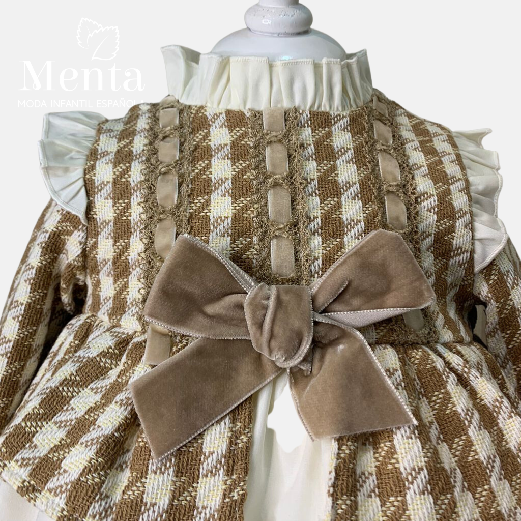 JESUSITO VESTIDO CUADROS