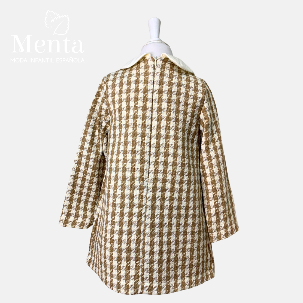 VESTIDO RECTO CUADROS