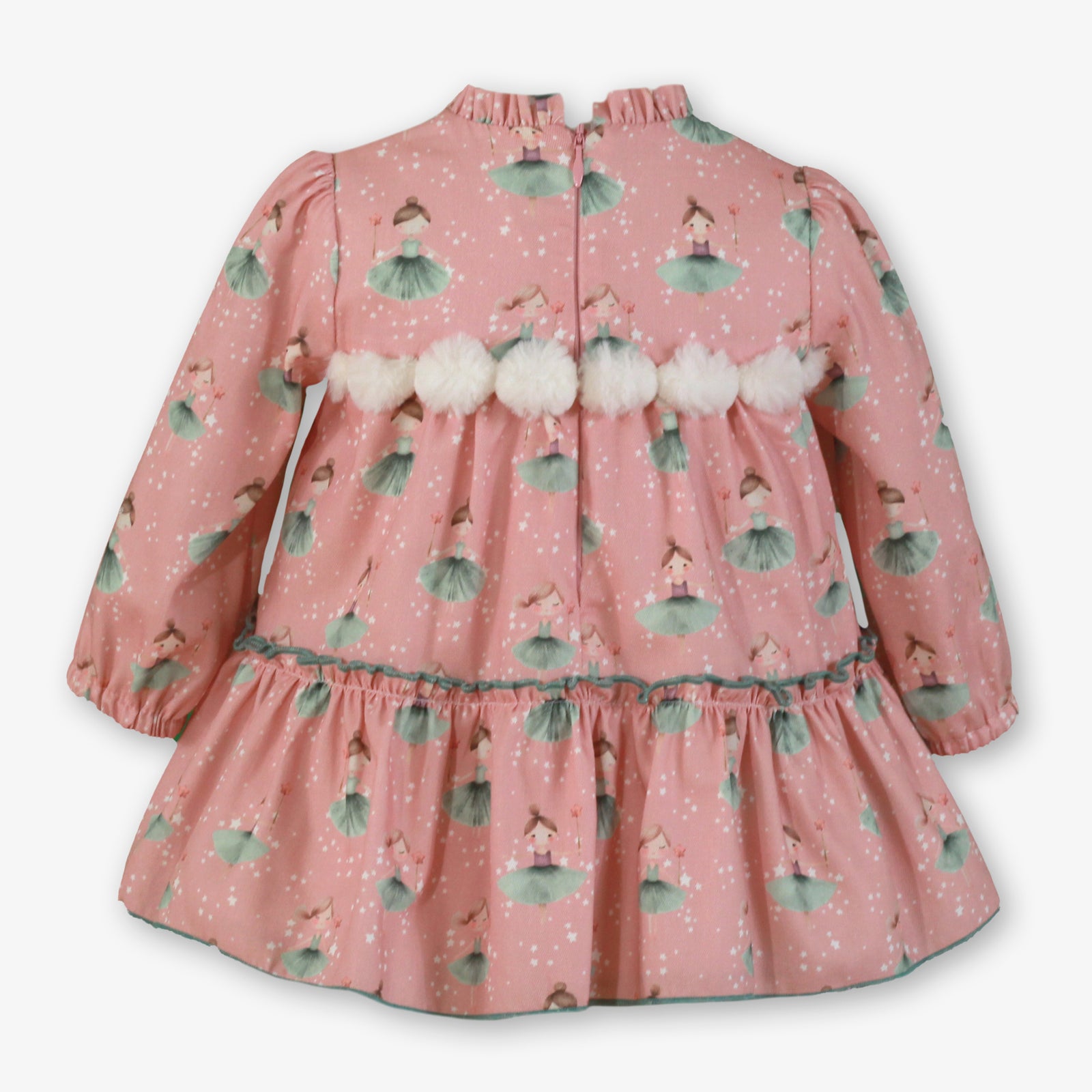 VESTIDO ROSA BAILARINAS