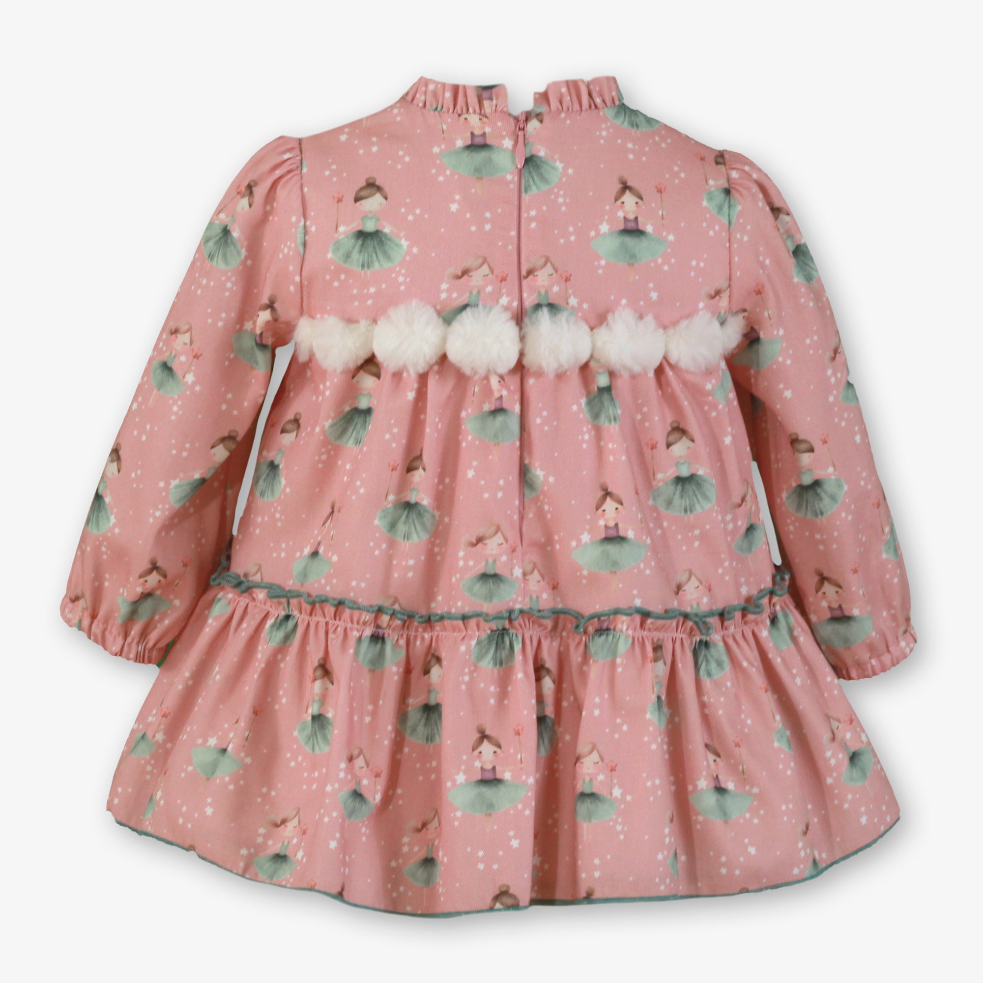 VESTIDO ROSA BAILARINAS