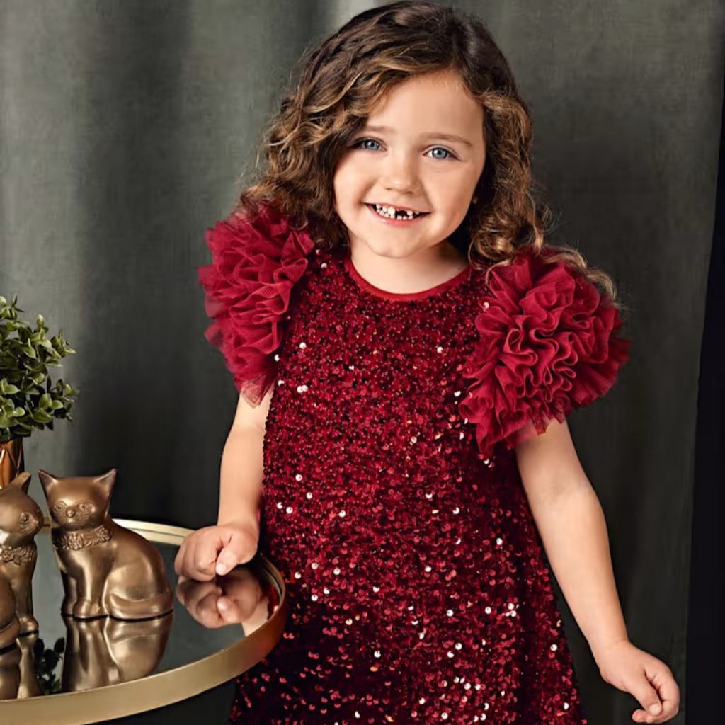 VESTIDO LENTEJUELAS TERCIOPELO