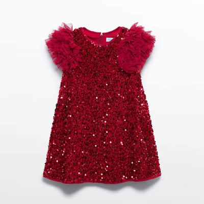 VESTIDO LENTEJUELAS TERCIOPELO